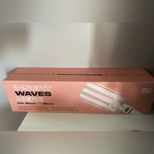 “Insert waves here” triple barrel hair waiver